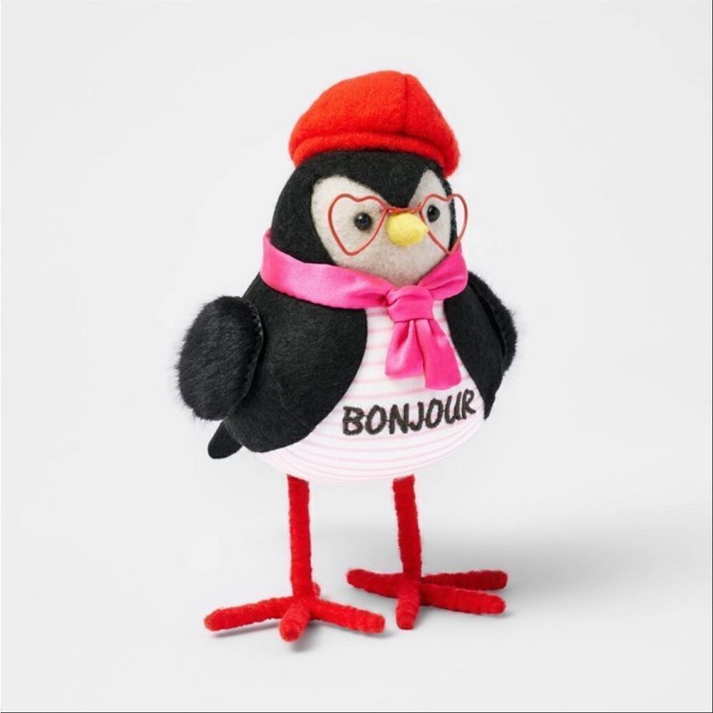 VALENTINE FRENCH BONJOUR BIRD
